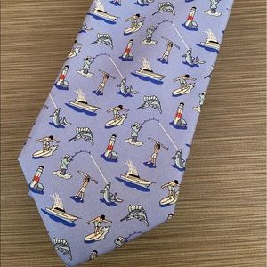 Vineyard Vines Men’s Neck tie - Nautical print